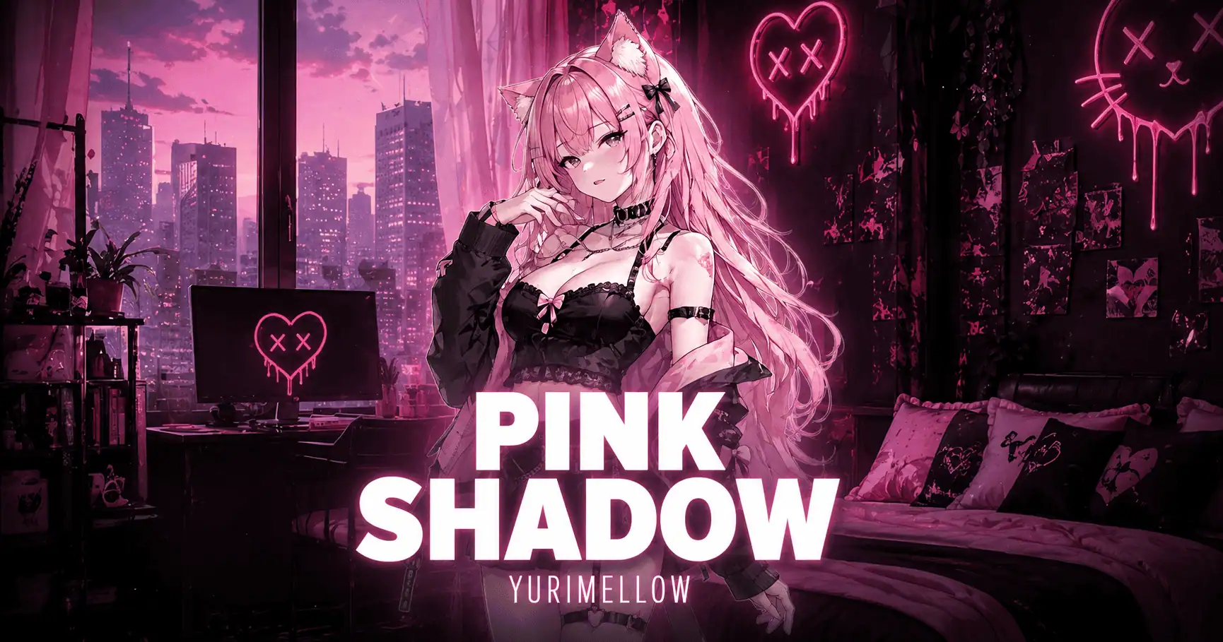 Pink Shadow Slot Demo by Yurimellow slot cover image