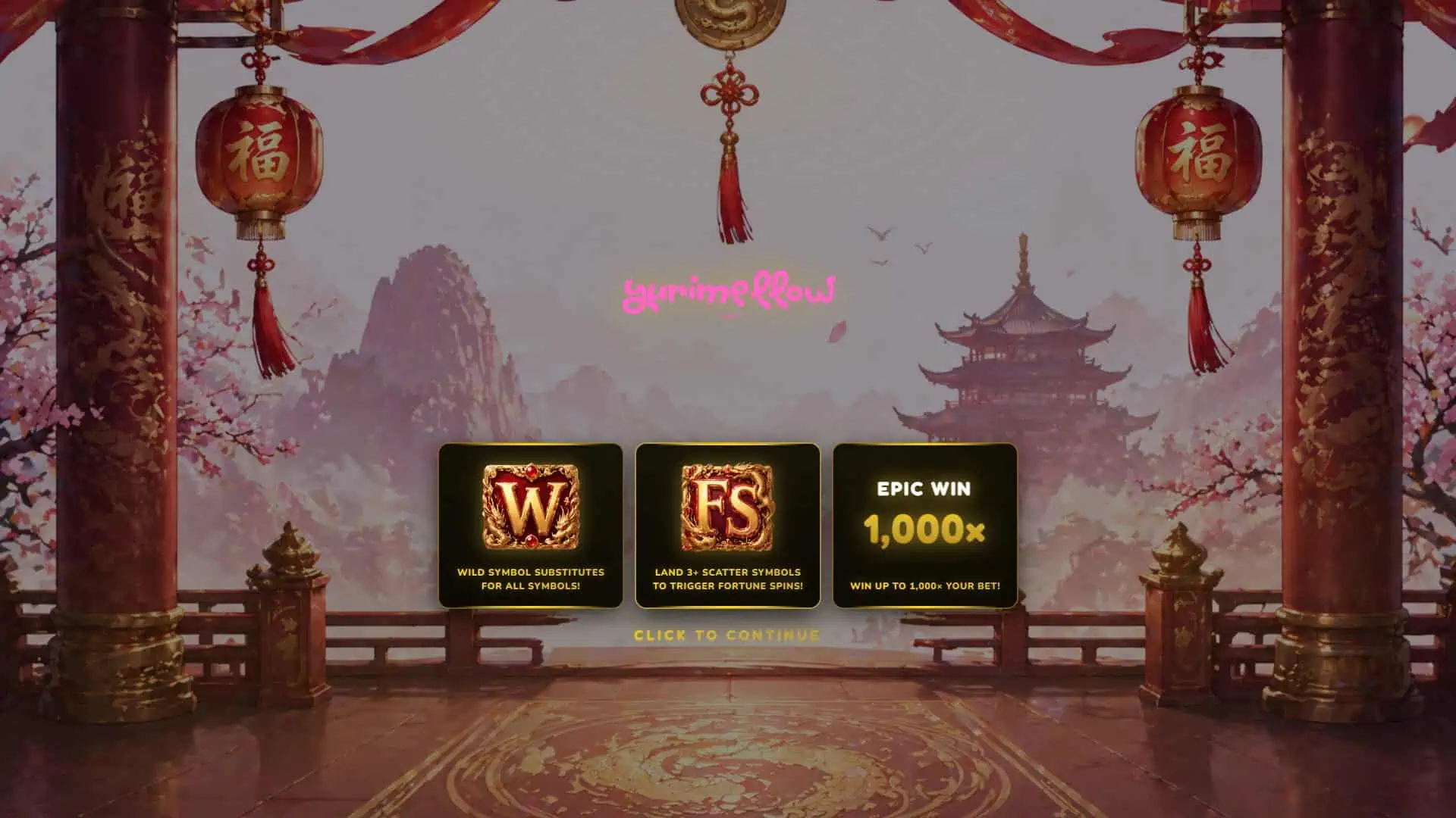 royal-dragon slot intro screen