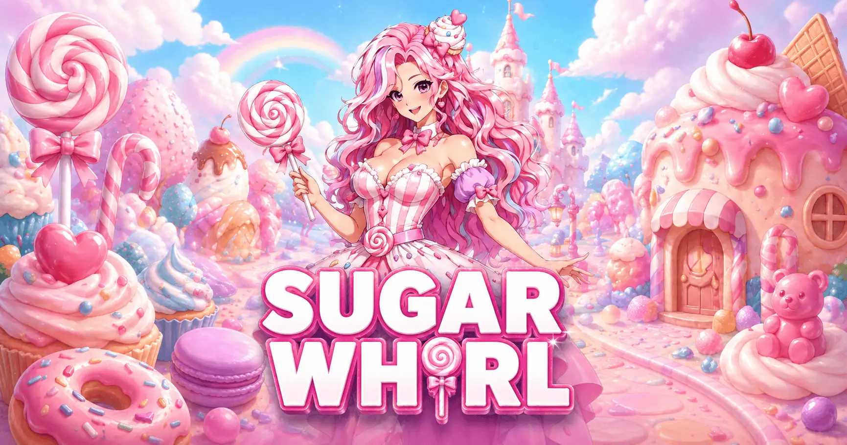 Sugar Whirl Slot Demo by Yurimellow slot cover image
