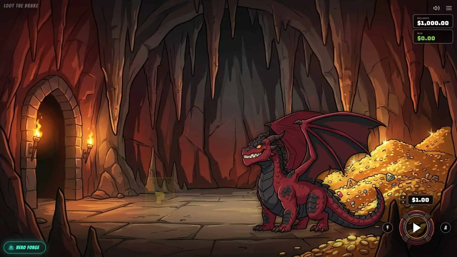 Loot the Drake slot gameplay reels