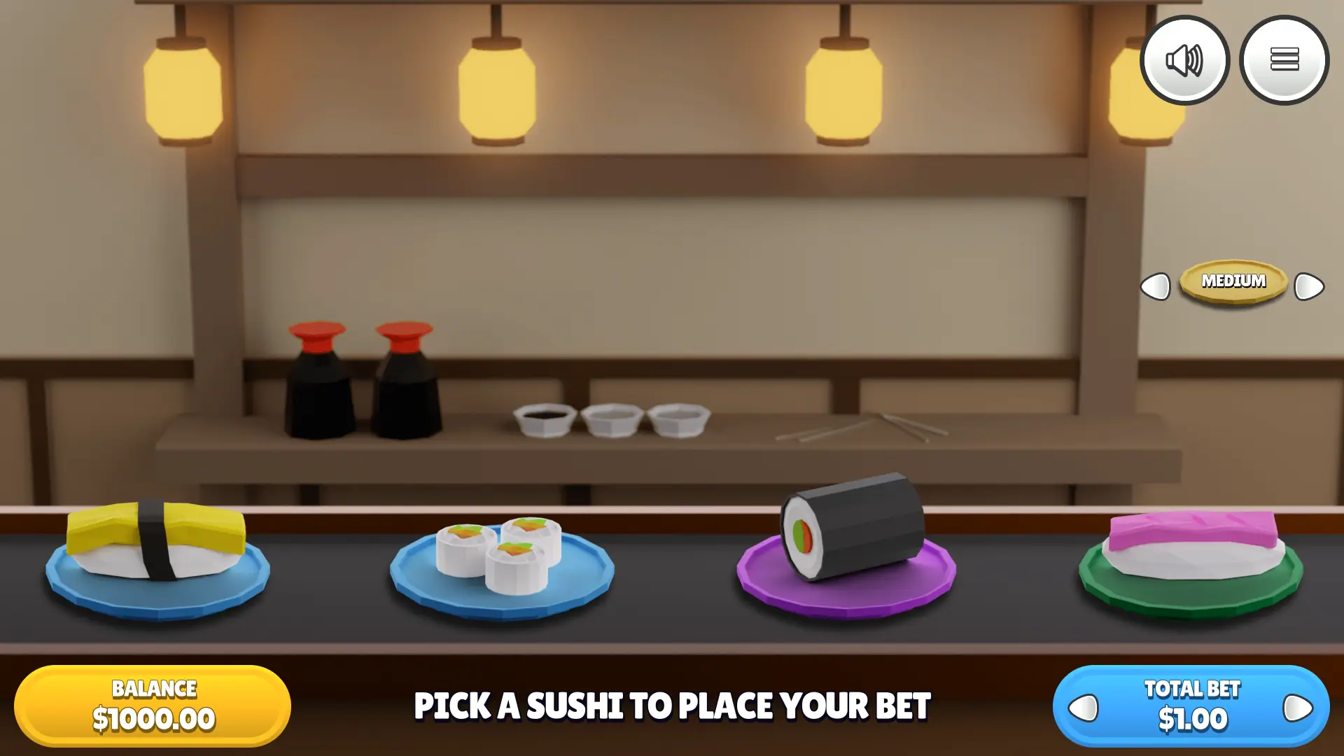 Sour Sushi Pick to Reveal slot gameplay reels