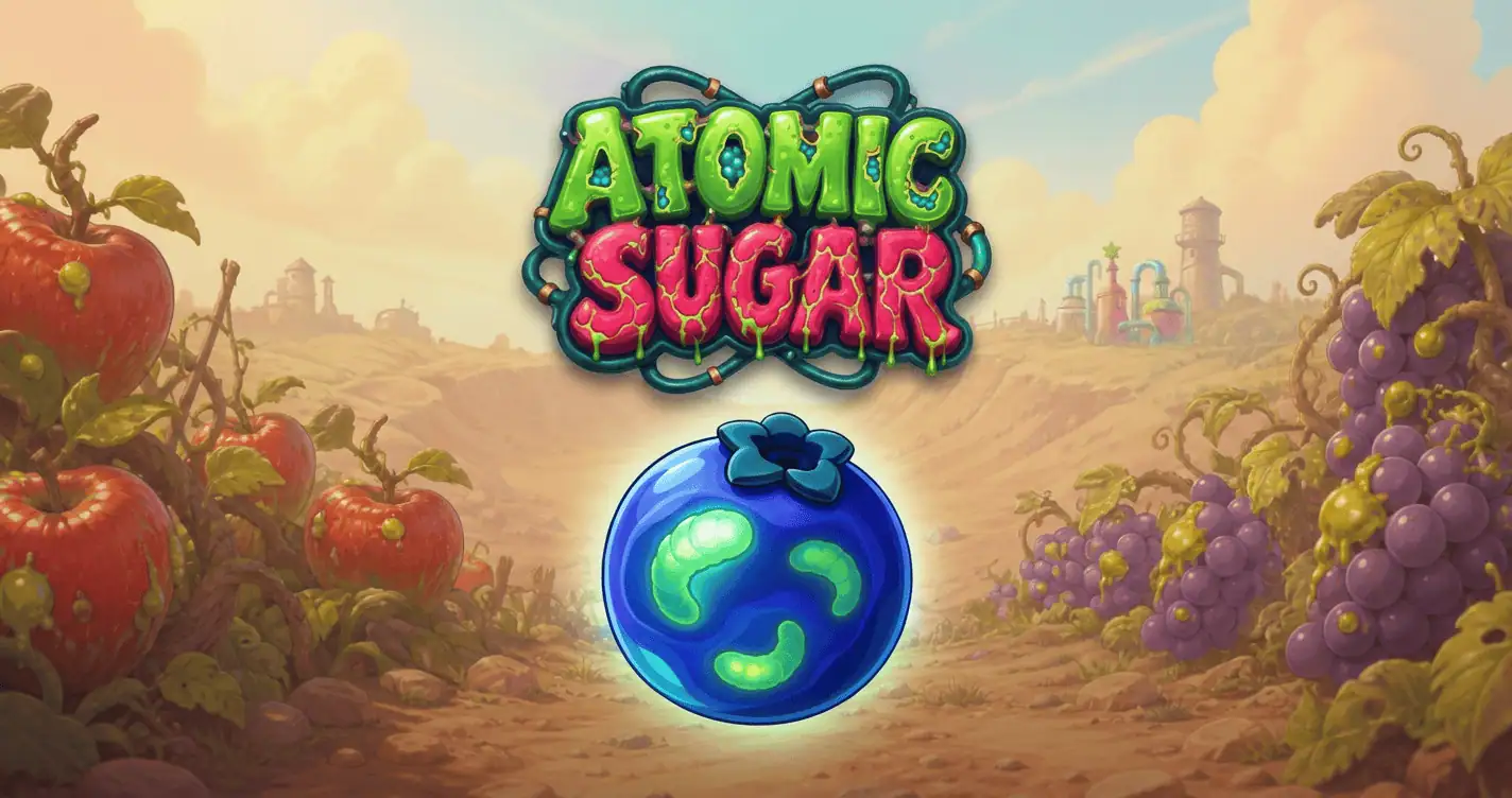 Atomic Sugar Free Play Slot by Zoi Studio slot cover image