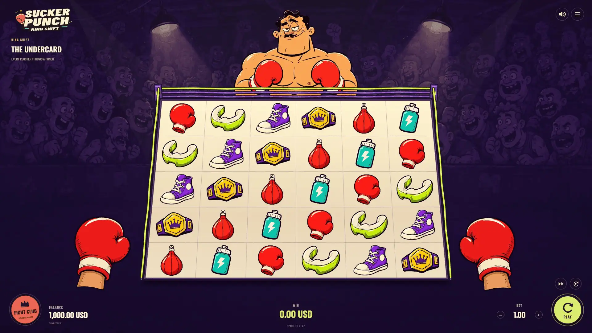 Sucker Punch slot gameplay reels
