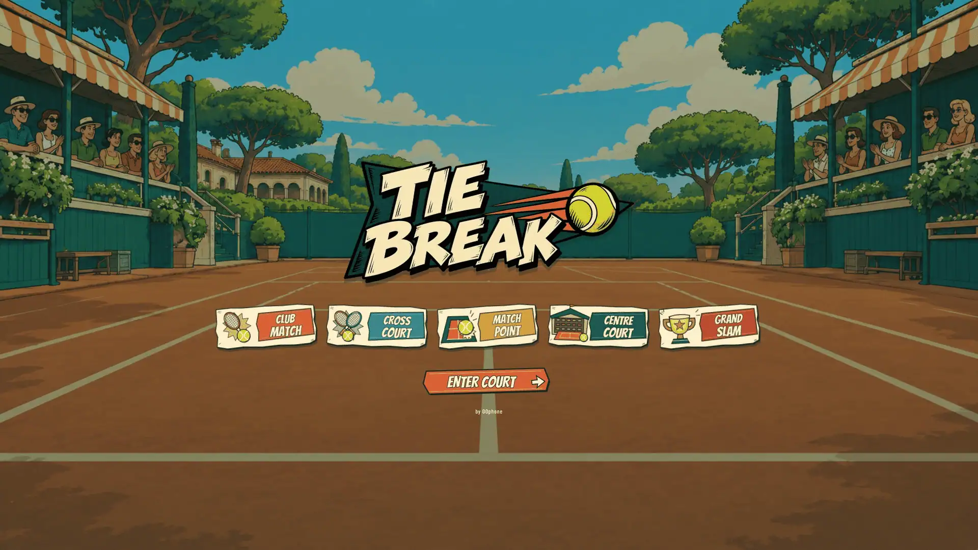 Tie Break slot intro screen
