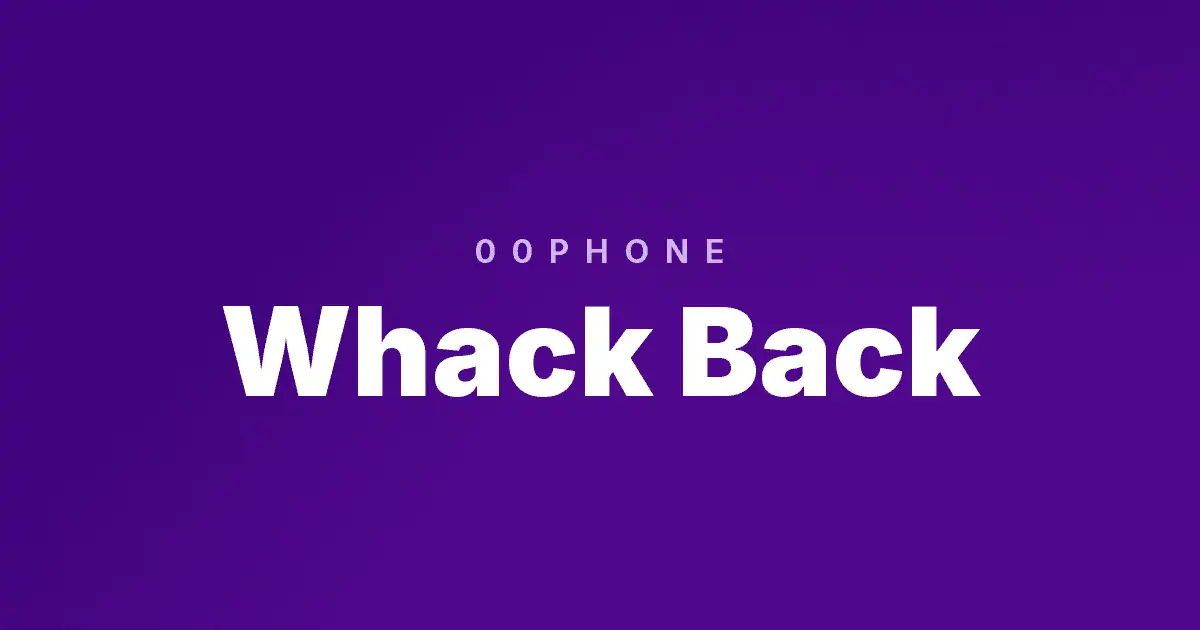 Whack Back slot cover image