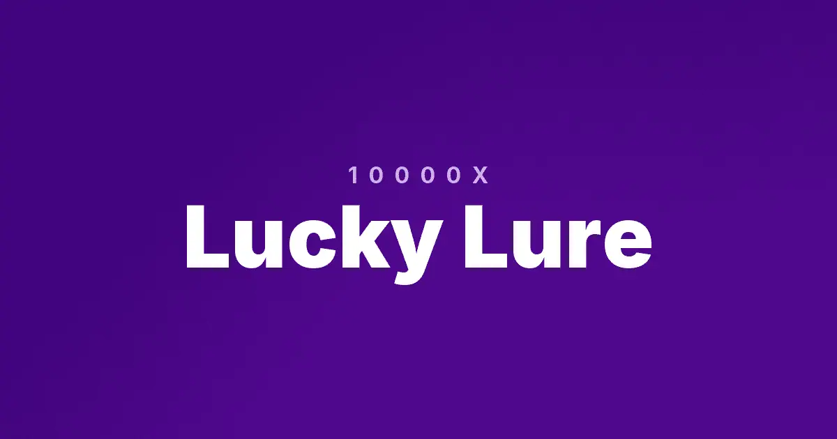 Lucky Lure slot cover image
