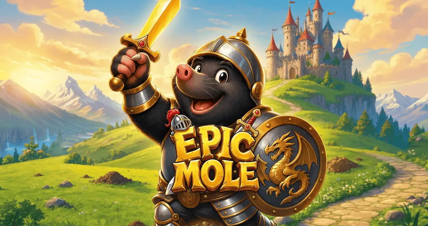Epic Mole slot cover image