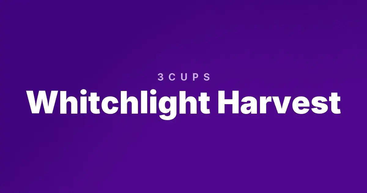 Whitchlight Harvest slot cover image
