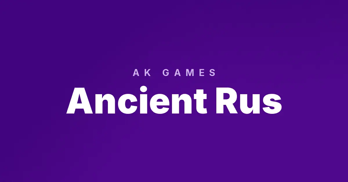 Ancient Rus slot cover image
