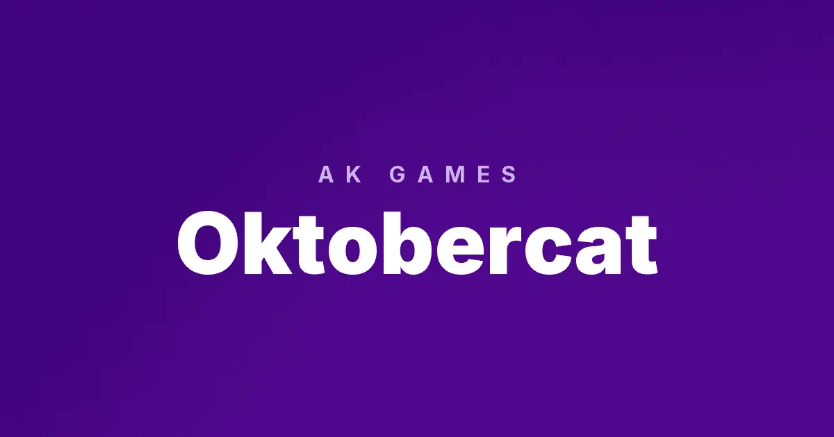 Oktobercat slot cover image