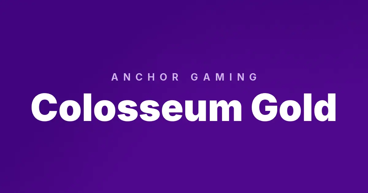 Colosseum Gold slot cover image