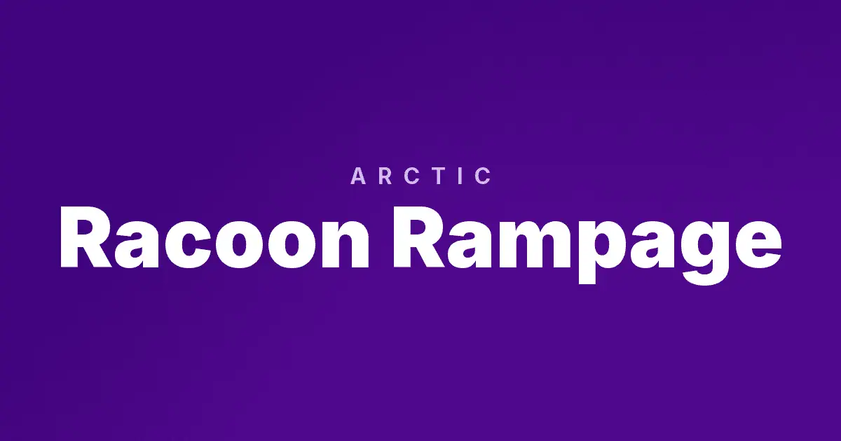 Racoon Rampage slot cover image