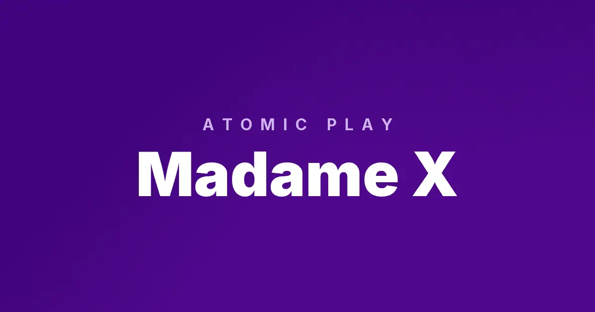 Madame X slot cover image