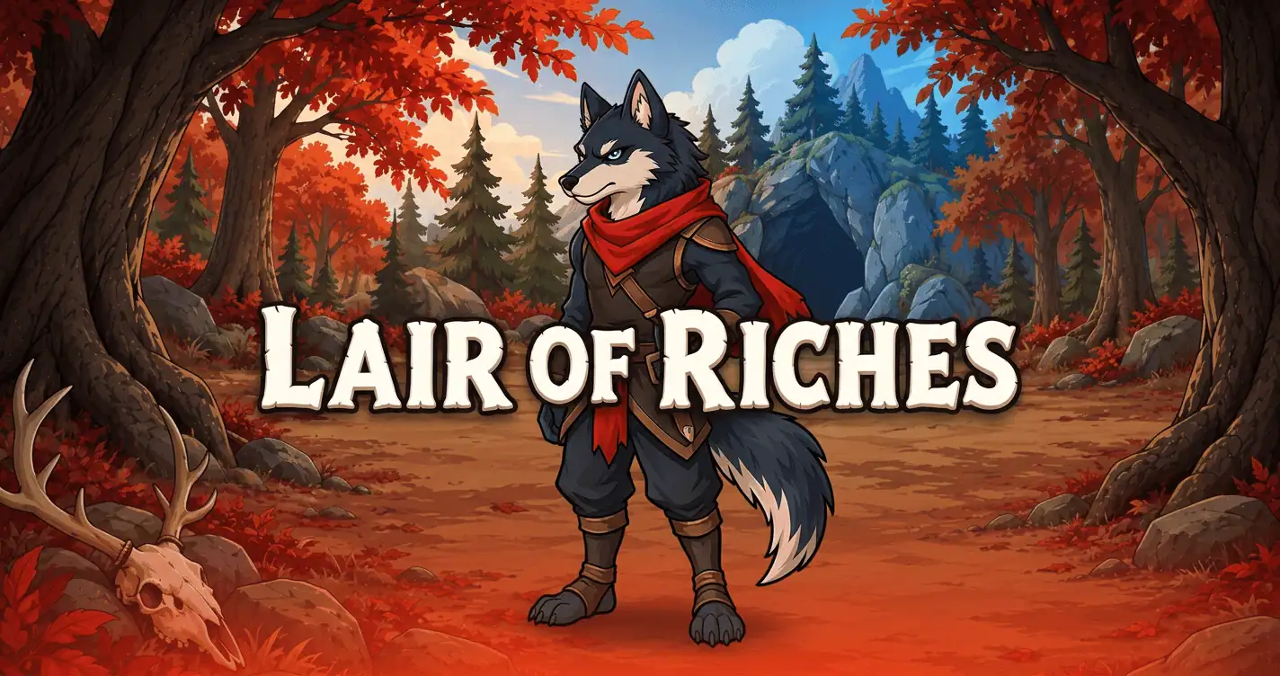 Lair Of Riches Slot Demo by Avents slot cover image