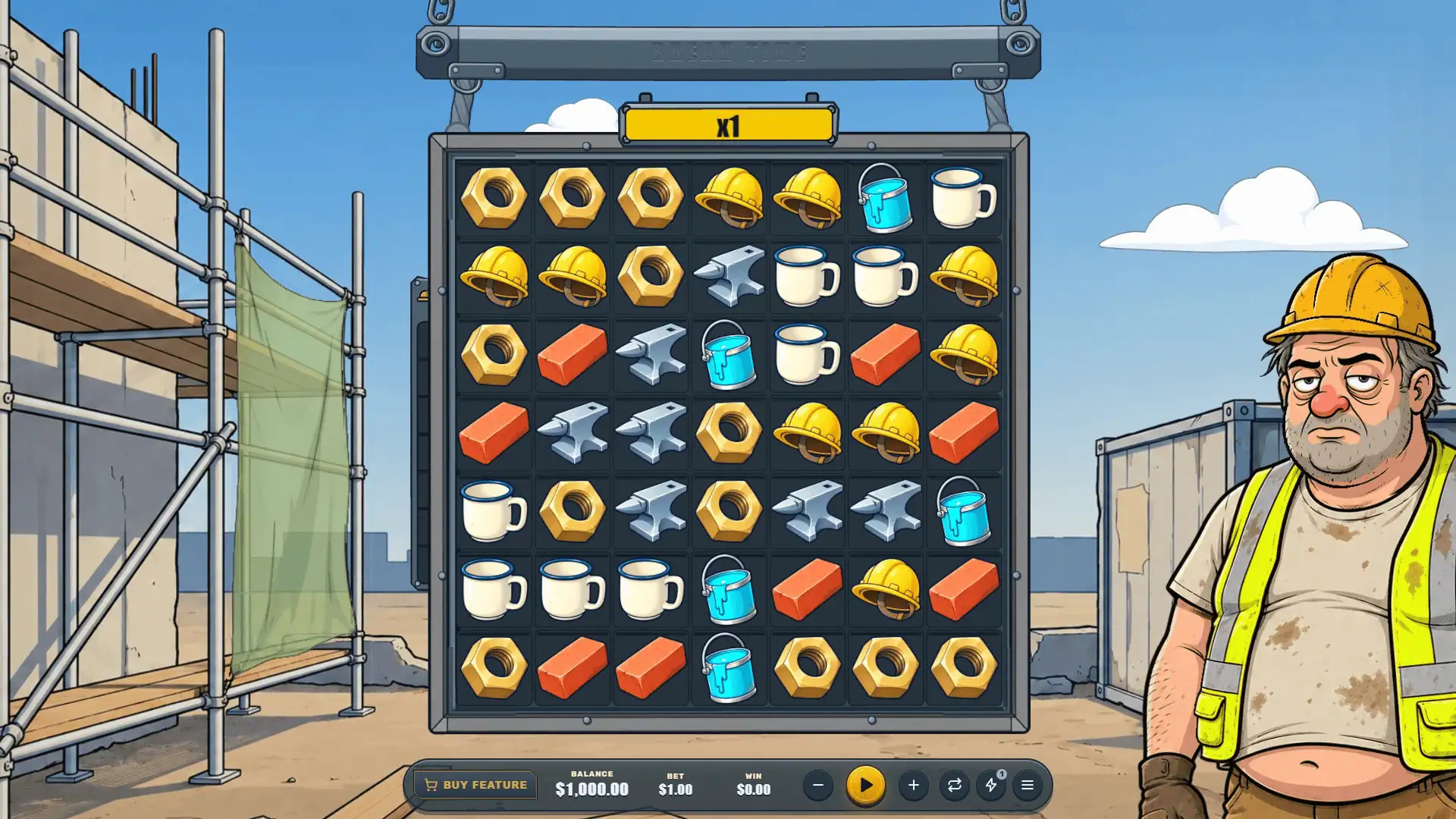 Break Time slot gameplay reels