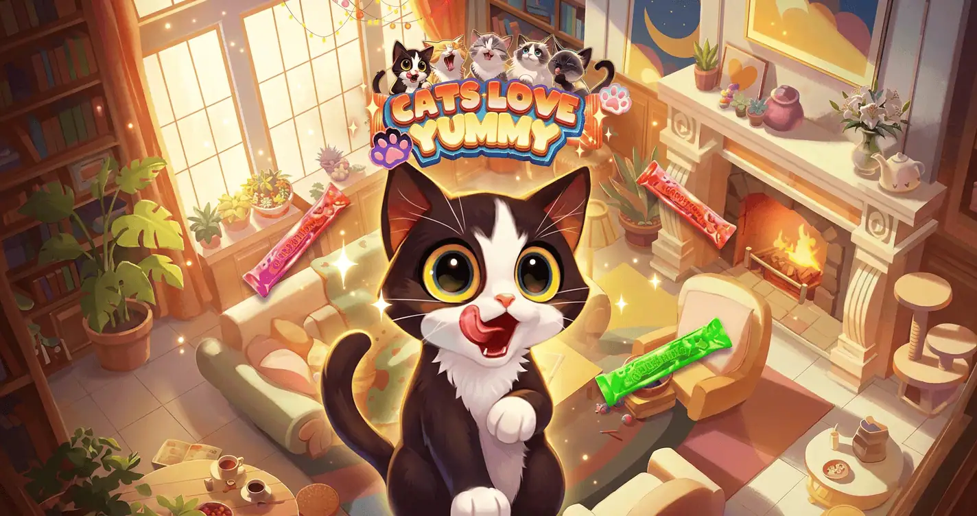 Cats Love Yummy Slot Demo by BGaming slot cover image
