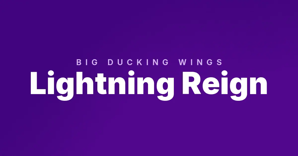 Lightning Reign slot cover image