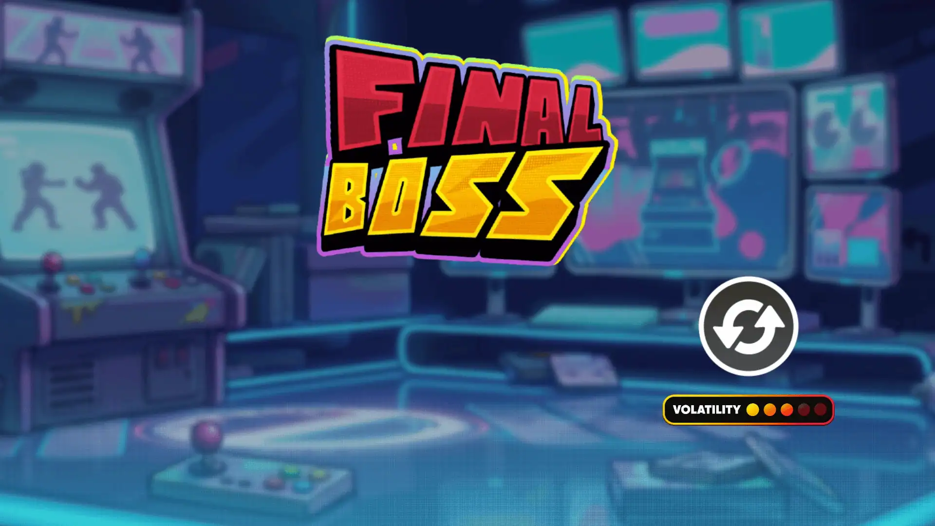 Final Boss slot intro screen
