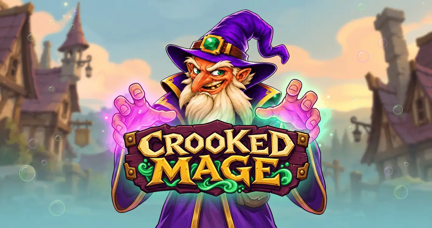 Crooked Mage Slot Demo by Blacklist Labs slot cover image