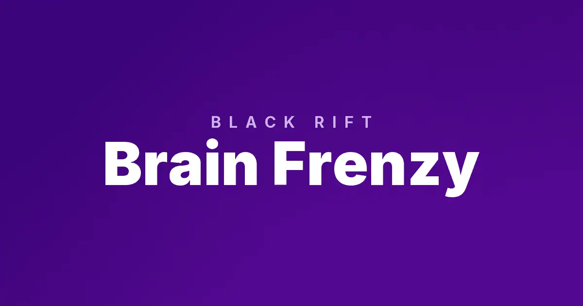Brain Frenzy slot cover image