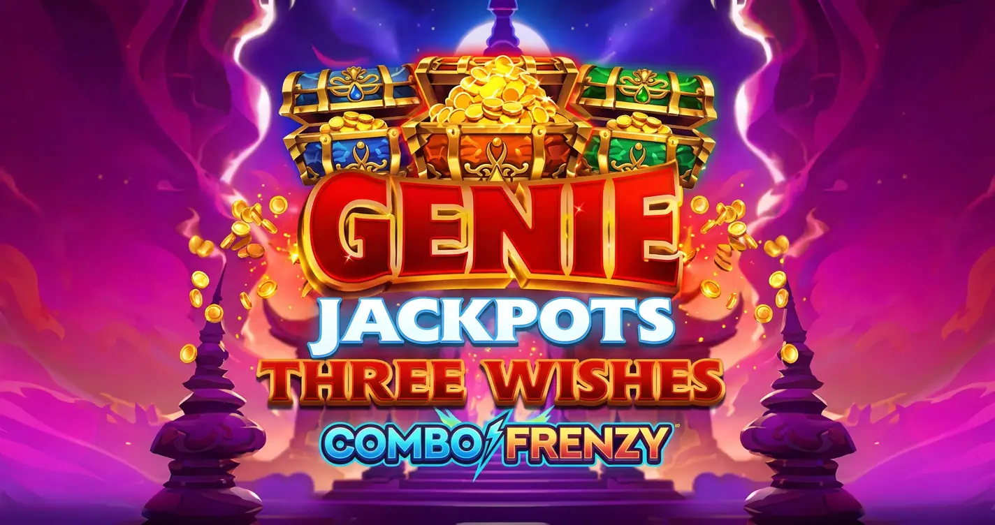 Genie Jackpots Three Wishes Combo Frenzy Slot Demo by Blueprint Gaming slot cover image
