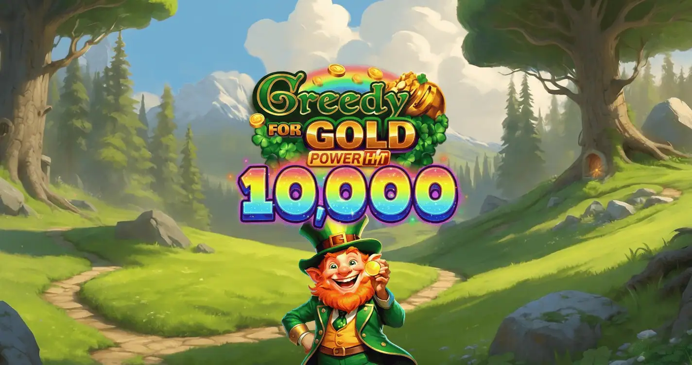 Greedy for Gold: Power Hit 10000 Slot Demo by Booming Games slot cover image