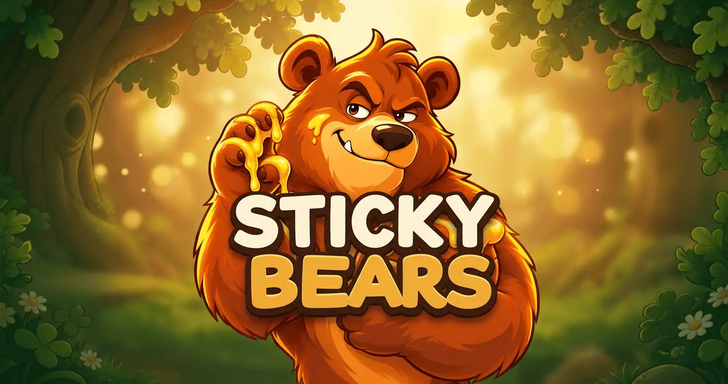 Sticky Bears Slot Demo by Broke By Design slot cover image