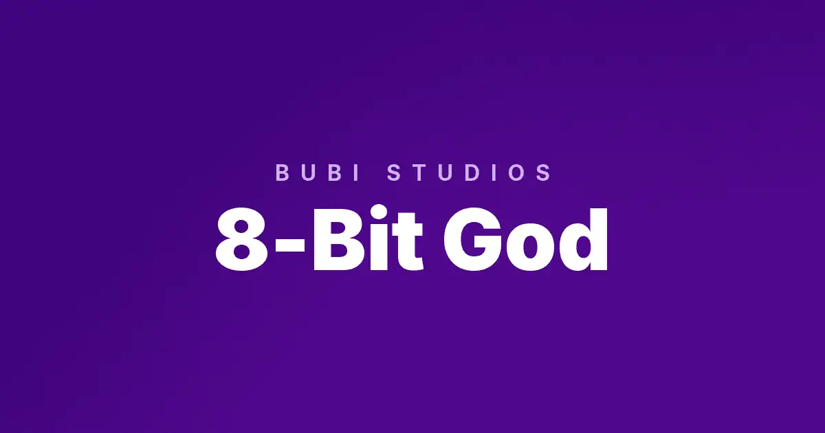 8-Bit God slot cover image