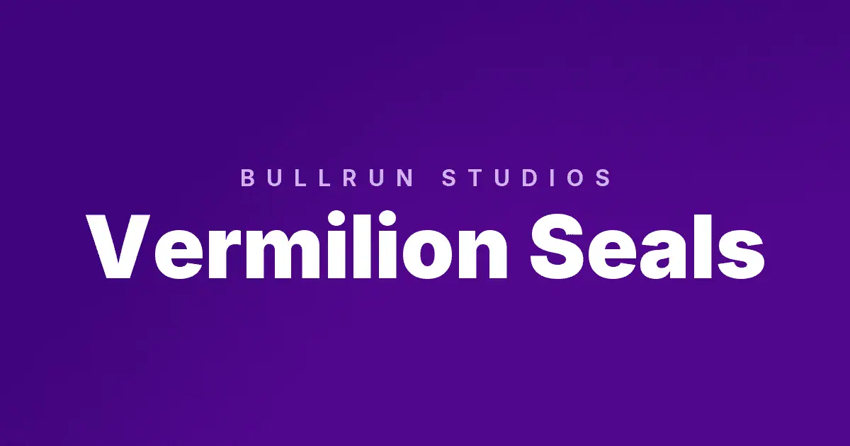 Vermilion Seals slot cover image