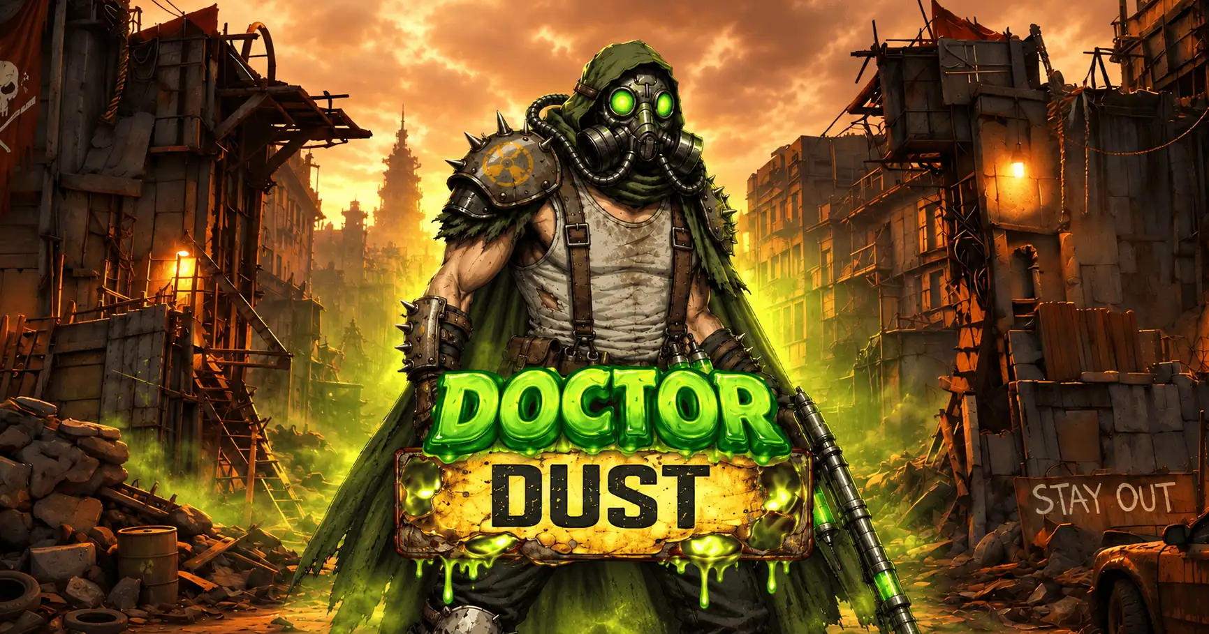 Doctor Dust Slot Demo by Bullshark Games slot cover image