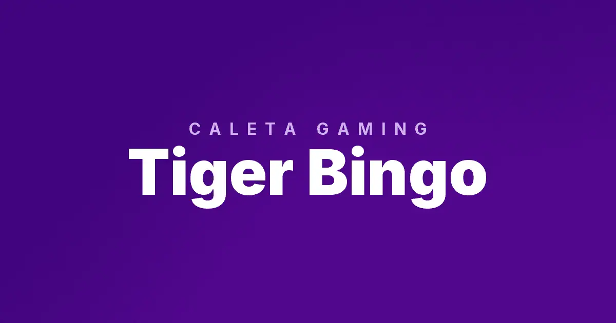 Tiger Bingo slot cover image