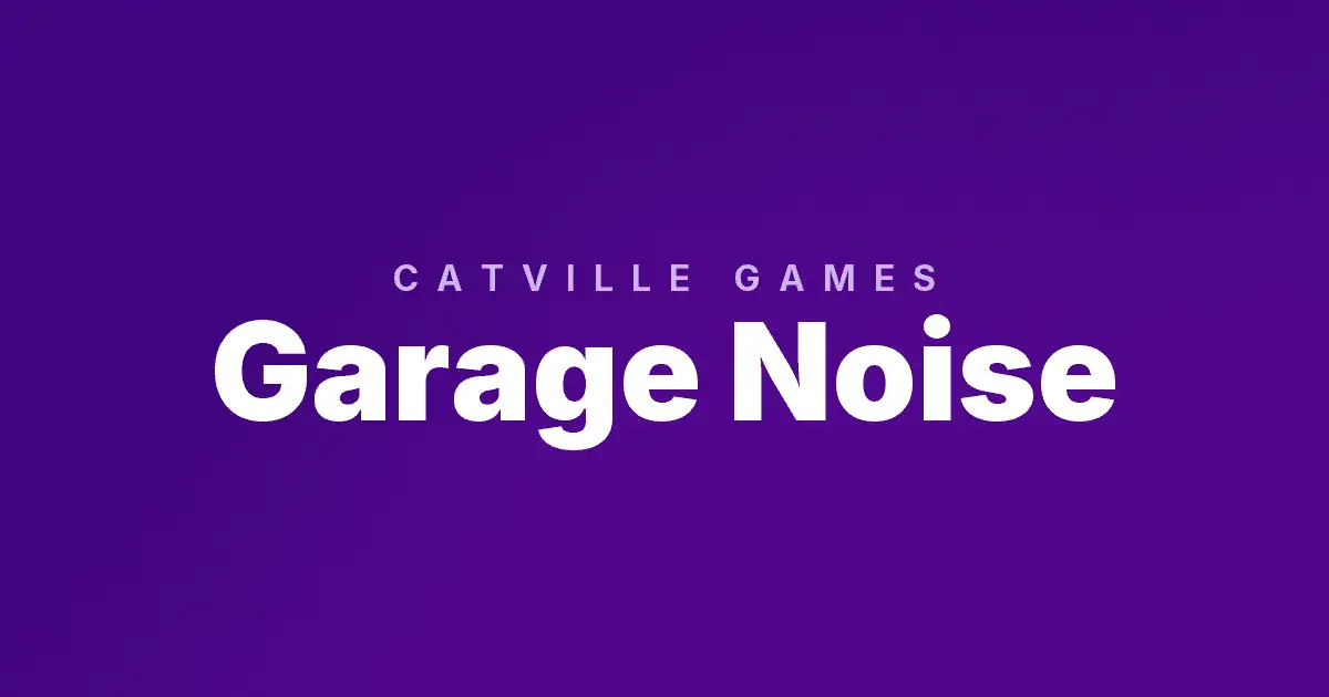 Garage Noise slot cover image