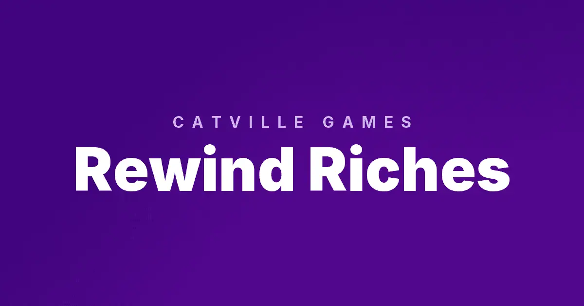 Rewind Riches slot cover image