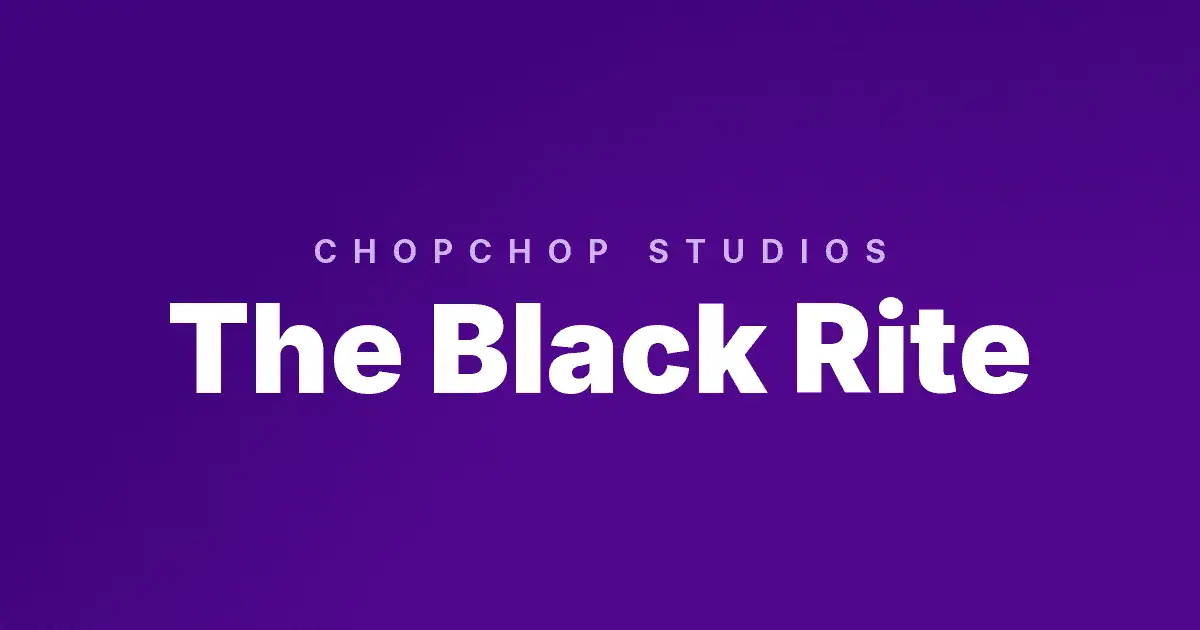 The Black Rite slot cover image