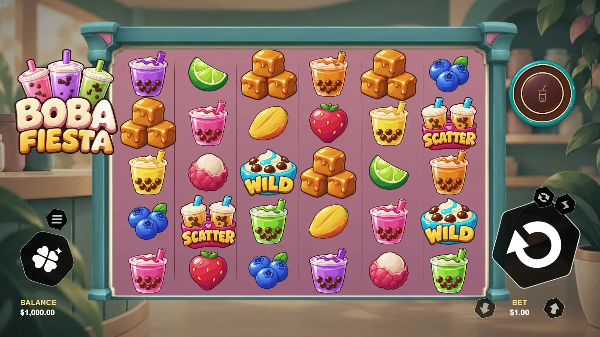 Boba Fiesta slot gameplay reels