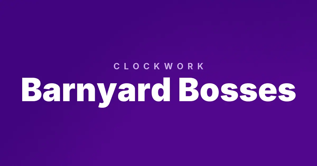 Barnyard Bosses slot cover image