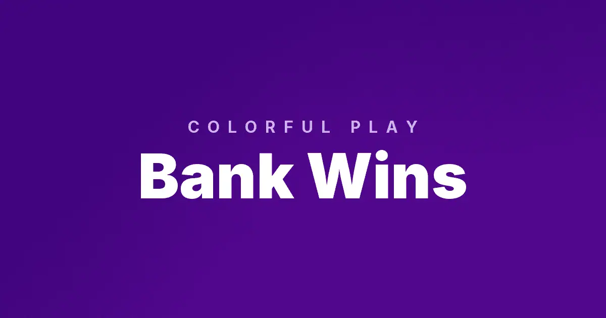 Bank Wins slot cover image