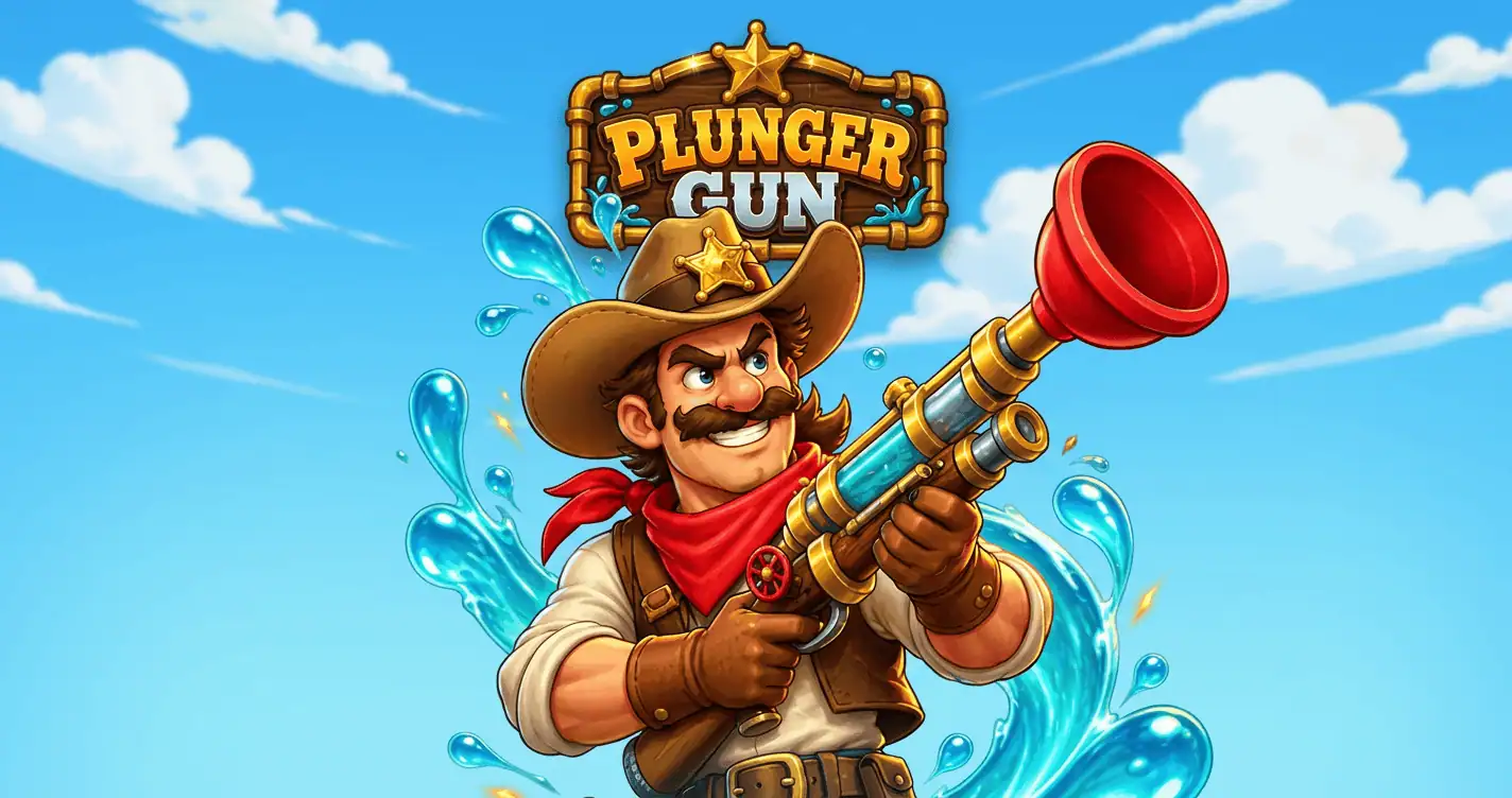 Plunger Gun Slot Demo by Concrete Gaming slot cover image