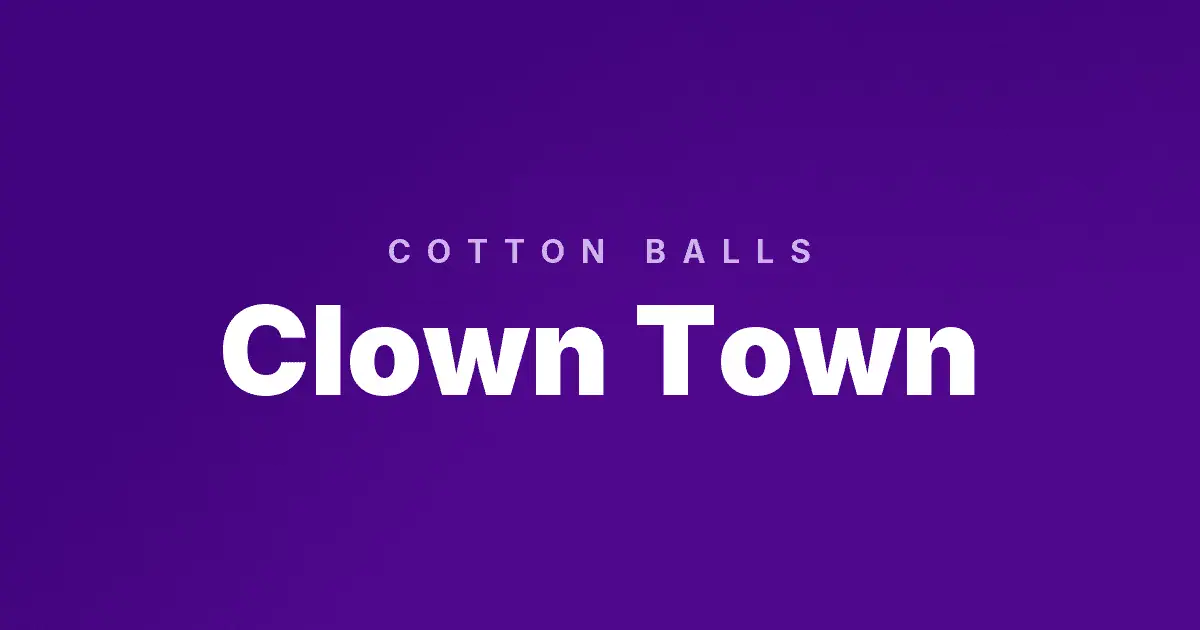 Clown Town slot cover image