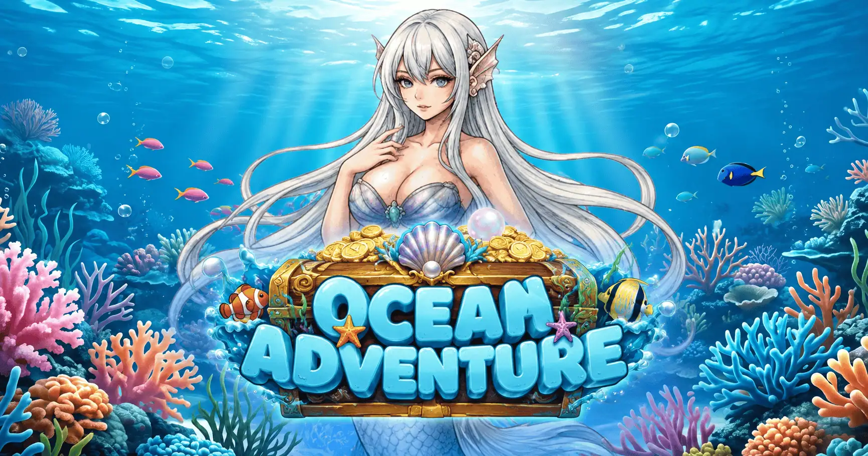 Ocean Adventure Slot Free Play by Couch slot cover image