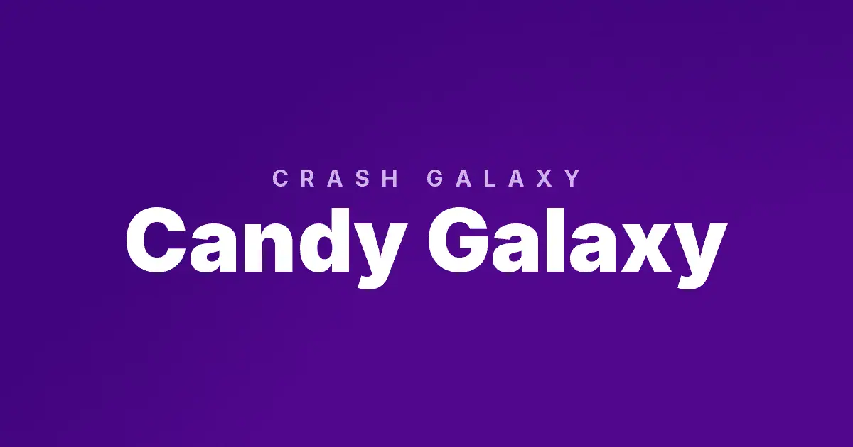 Candy Galaxy slot cover image