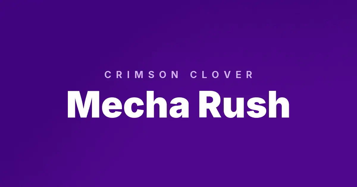 Mecha Rush slot cover image
