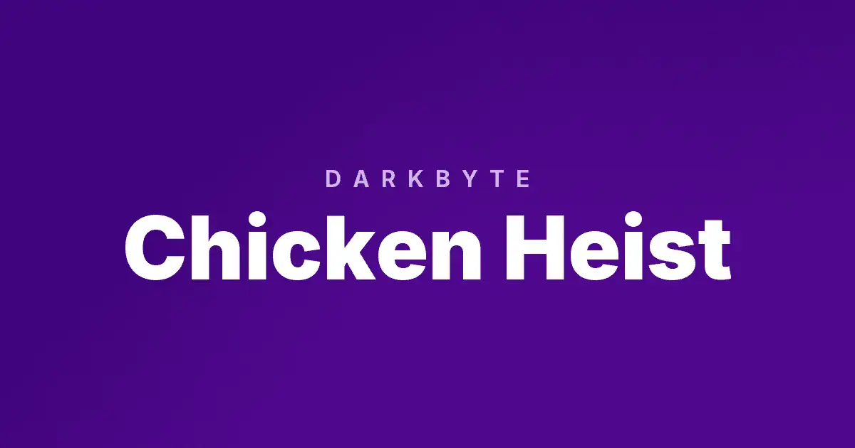 Chicken Heist slot cover image