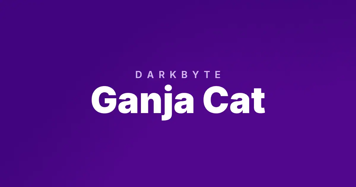 Ganja Cat slot cover image