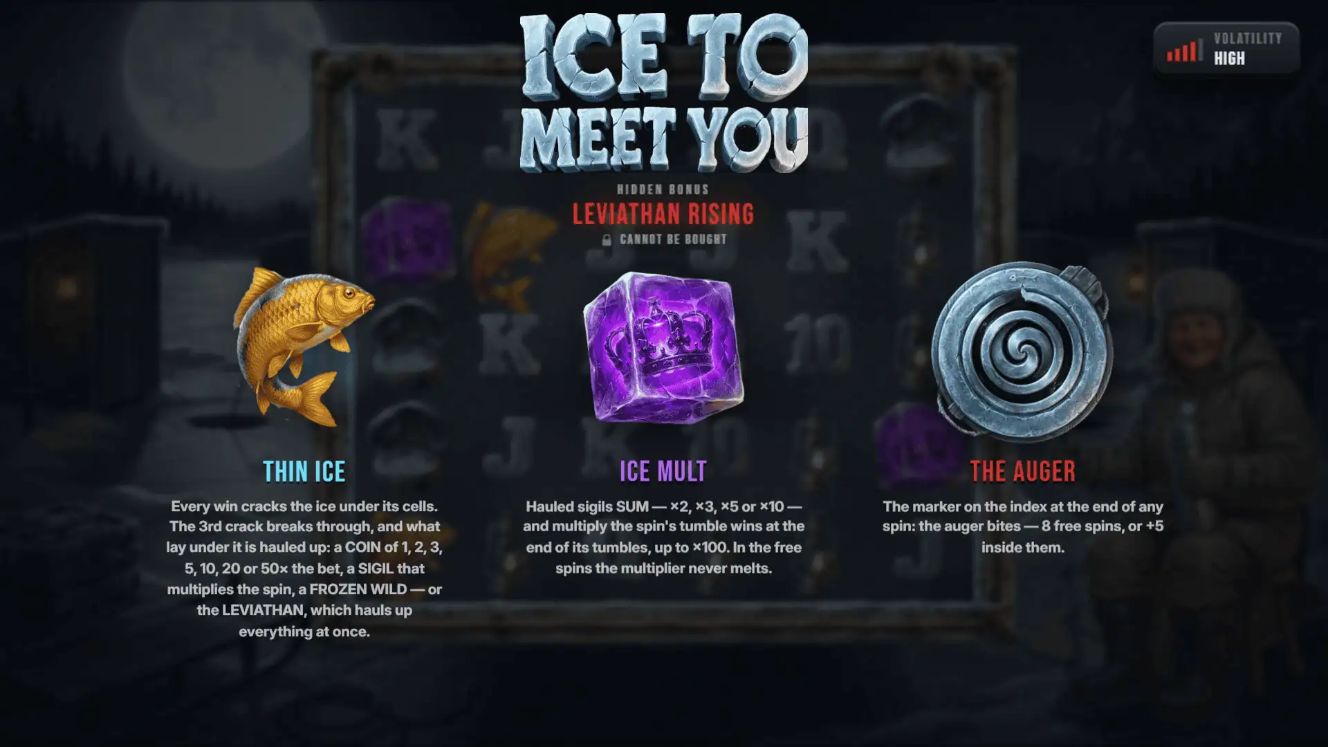 Ice To Meet You slot intro screen