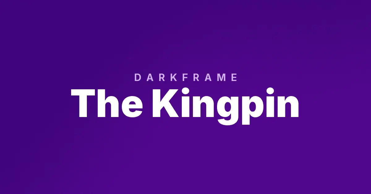 The Kingpin slot cover image