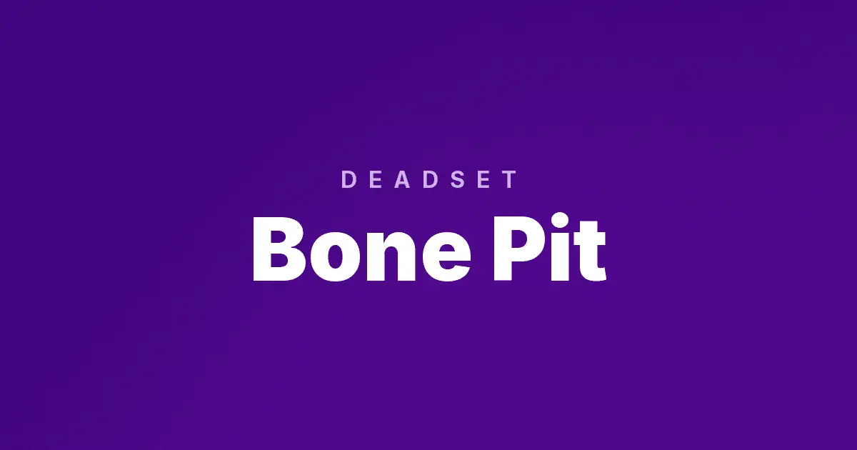 Bone Pit slot cover image