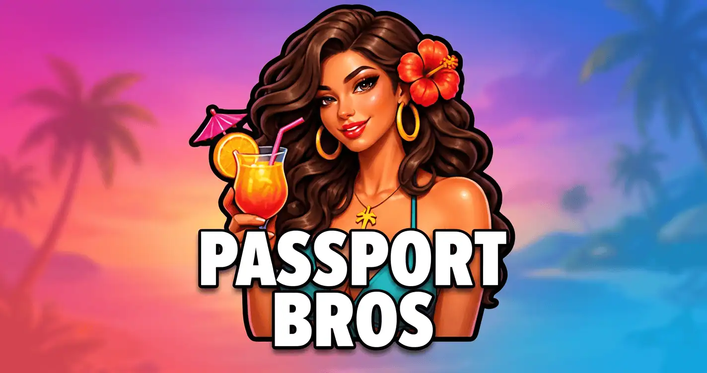 Passport Bros Slot Demo by Deadspin Studios slot cover image