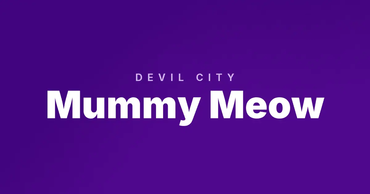 Mummy Meow slot cover image