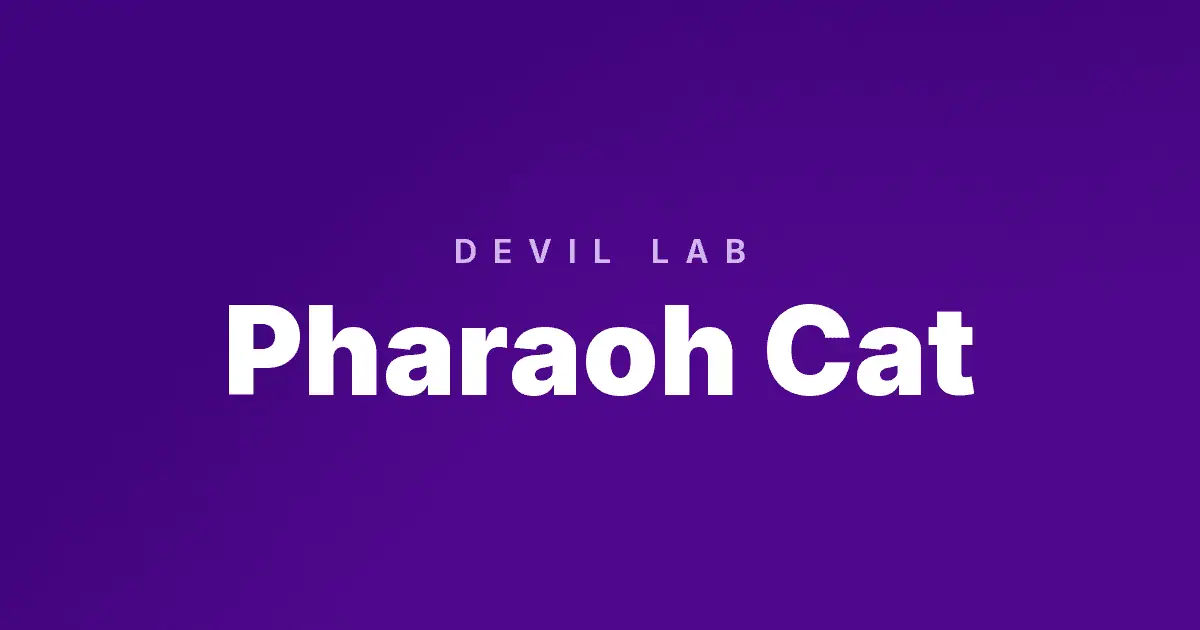 Pharaoh Cat slot cover image